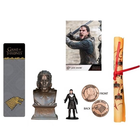 McFarlane Toys Game of Thrones Jon Snow Collector Box - Picture 9 of 9